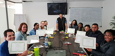 Chris Viljoen motor assessment training graduates